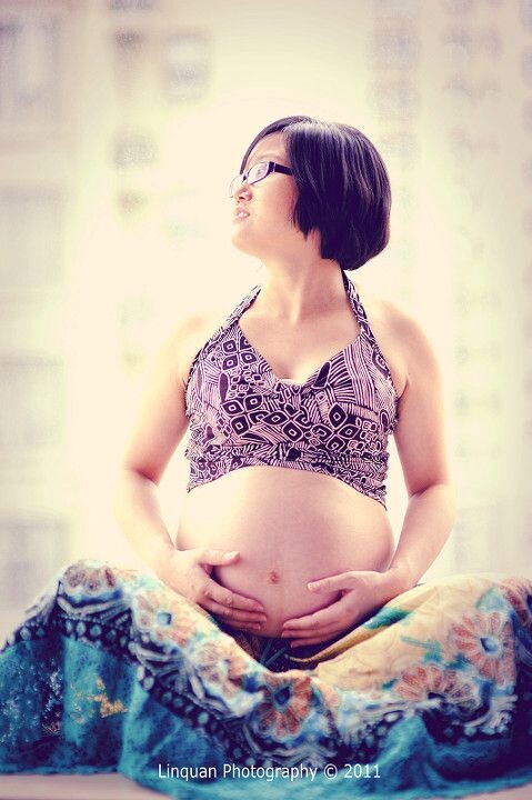 孟孟<br />
给老婆拍的大肚留念照，再有一个月，我们的宝宝就要出生了...