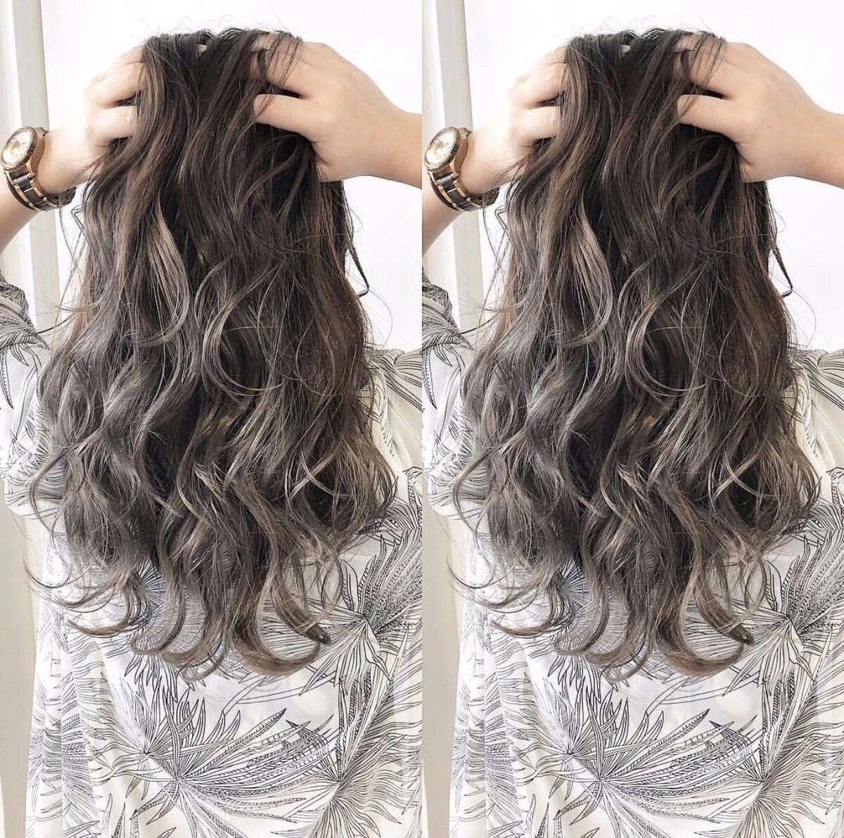 灰色和粉丝的头发带卷,如何正确使用科技助你拥有美丽的发型