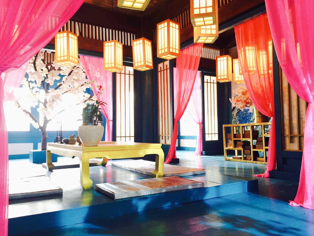 2015年拍摄太子妃升职记场景