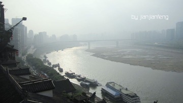 鸟瞰重庆