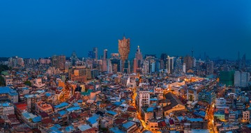 Macao blue hour