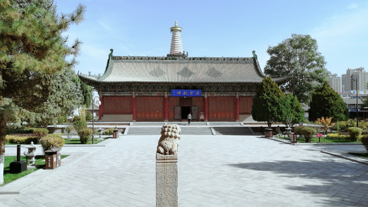 西夏国寺大佛寺