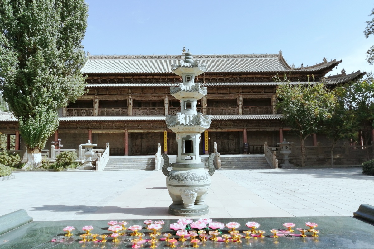 西夏国寺大佛寺