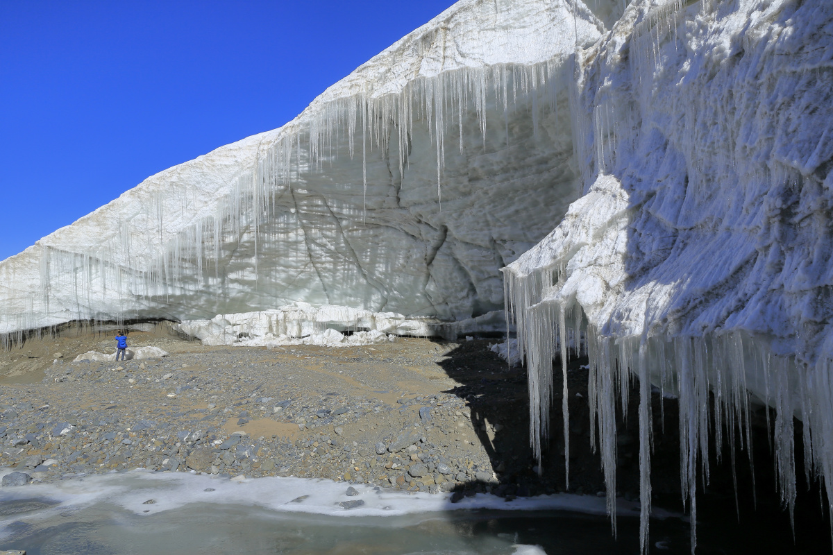 西藏那曲双湖县世界第三极-普若岗日冰川.