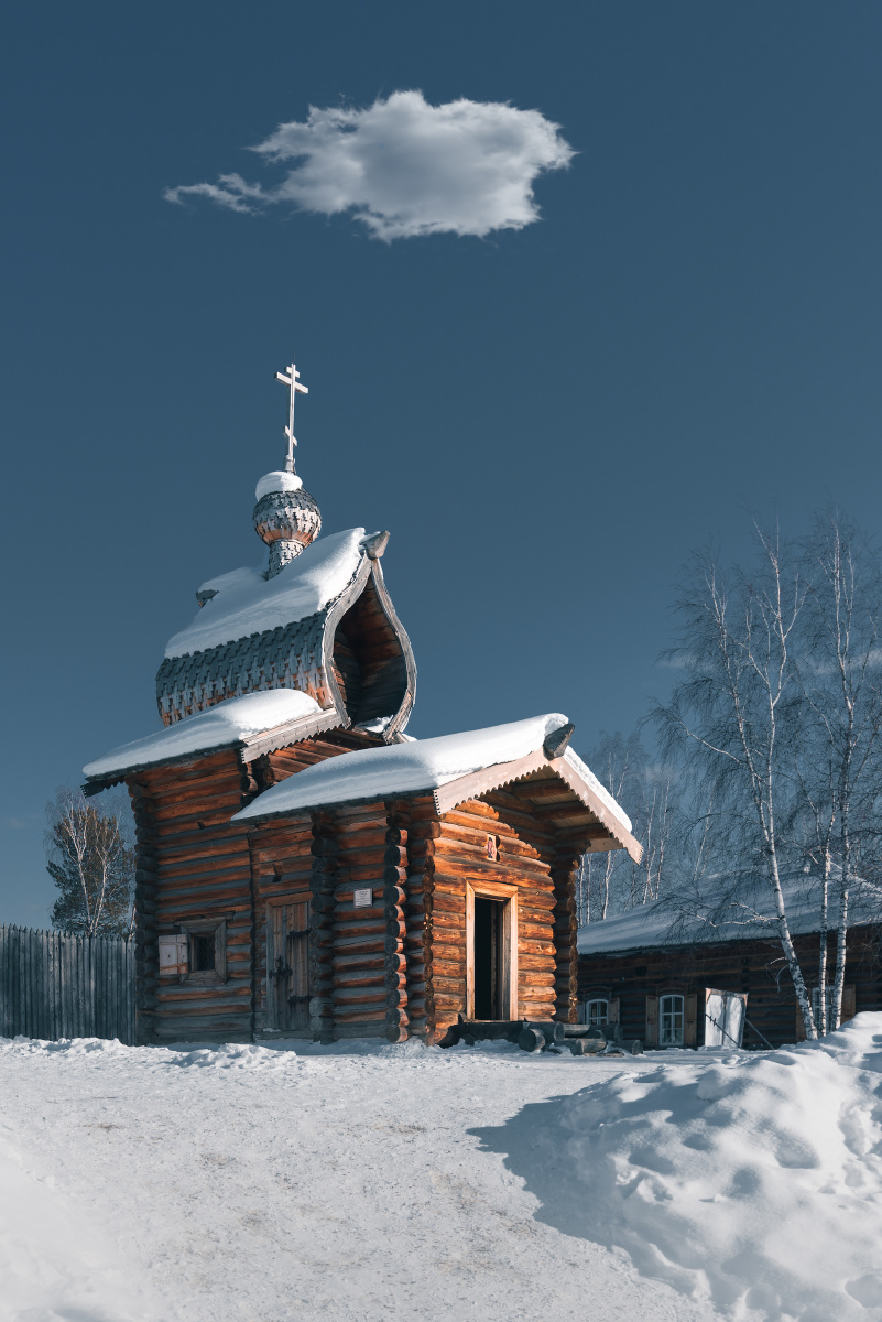 童话般的小木屋