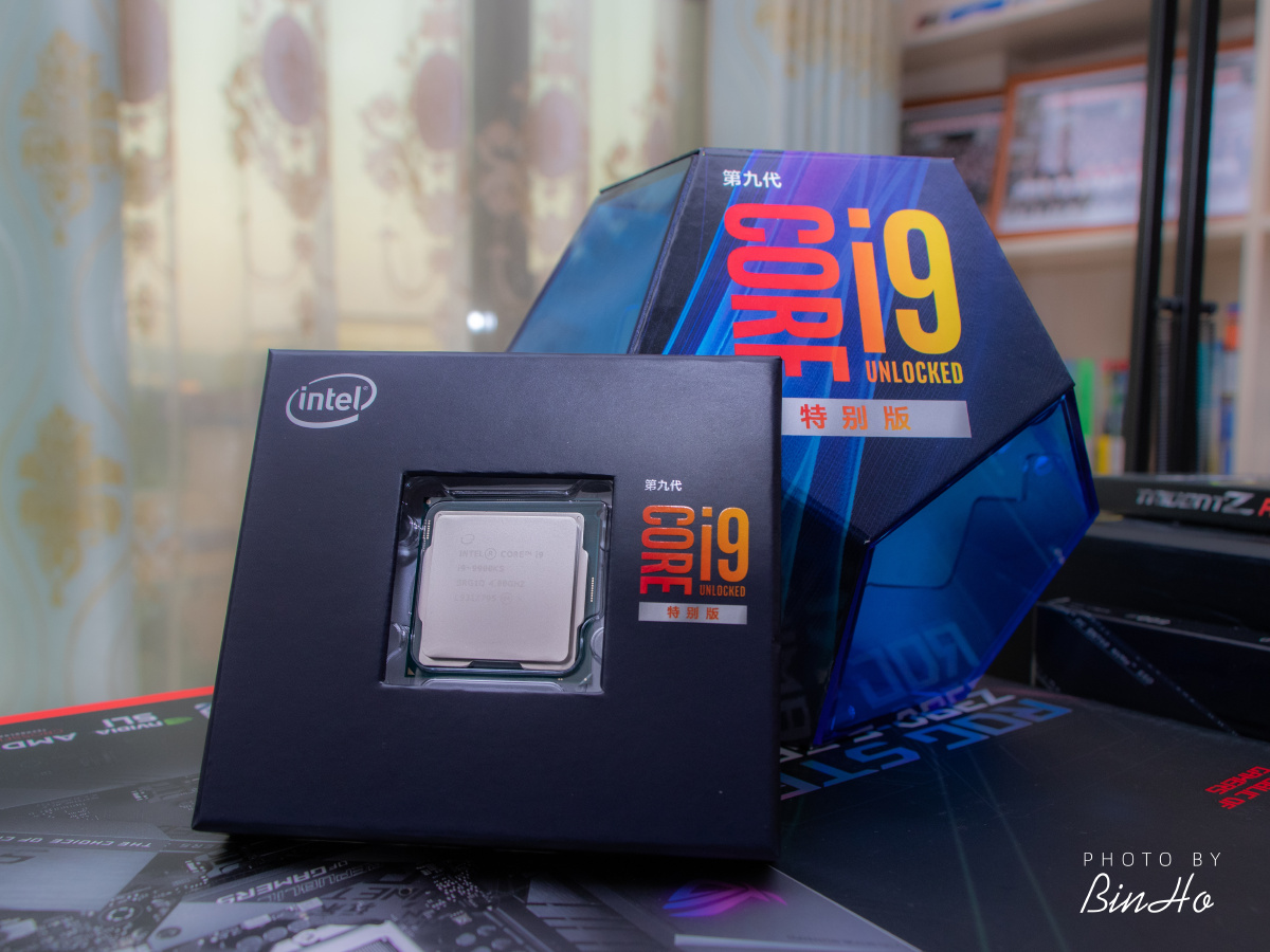 2019年11月08日 摄于中山新组装台式电脑配件 intel i9-9900ks   rog