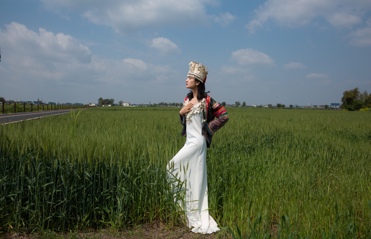 麦田时尚人像