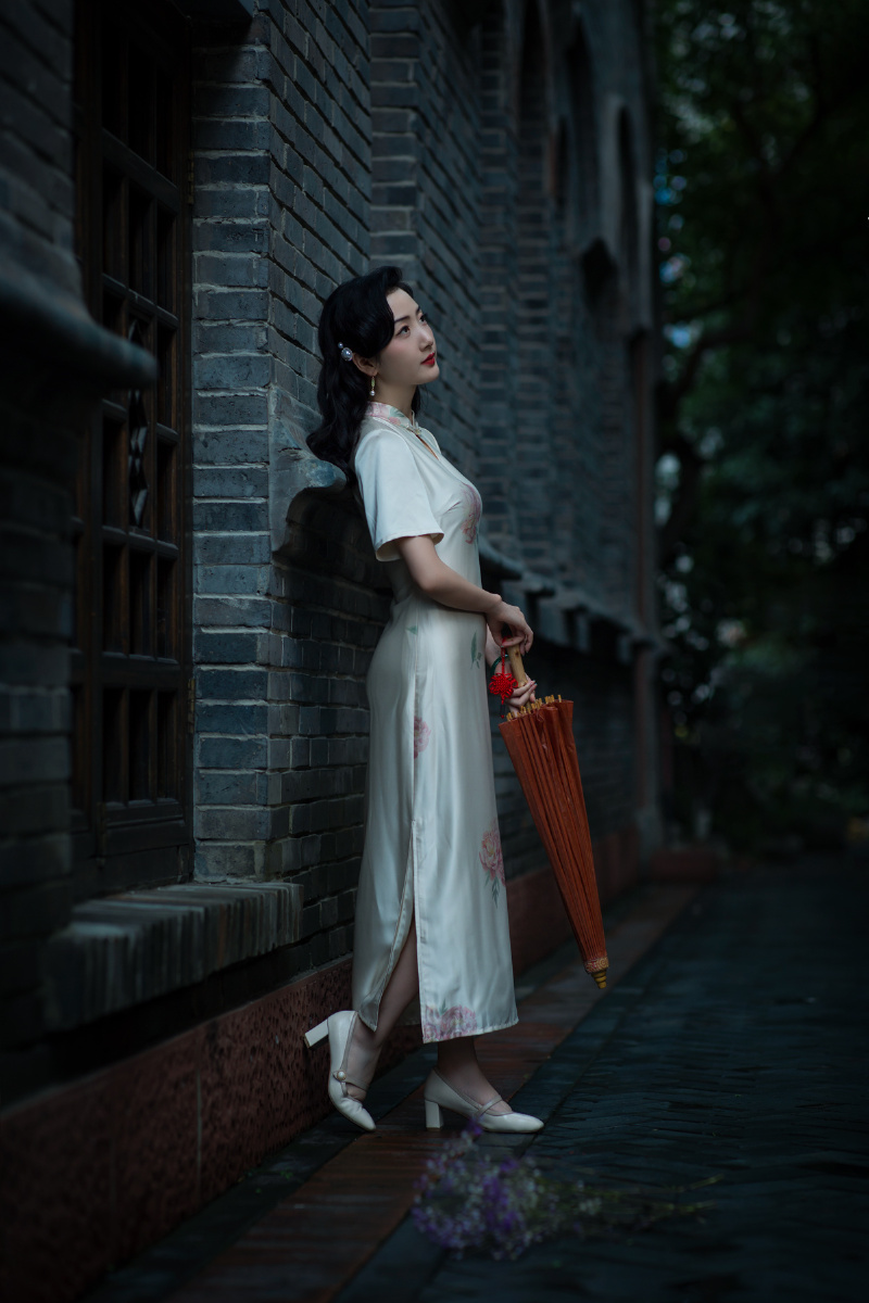 烟雨蒙蒙的江南你打着伞漫步小巷间犹如画中人一般盛世长安的繁华一片