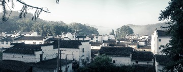 李坑村全景