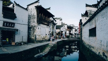 李坑全景拼接