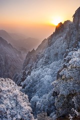 排云亭雪景