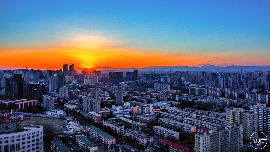 地平线的波纹