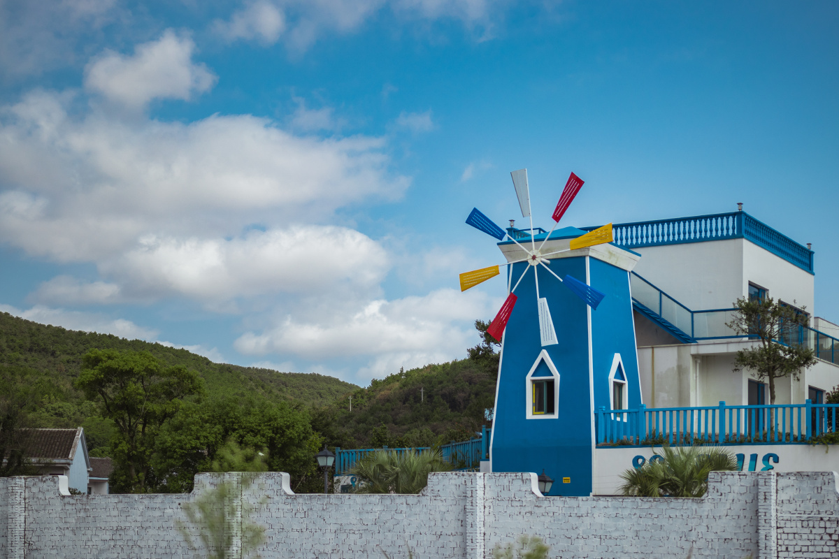 秀山岛蓝白小镇一个导航导不到的地方