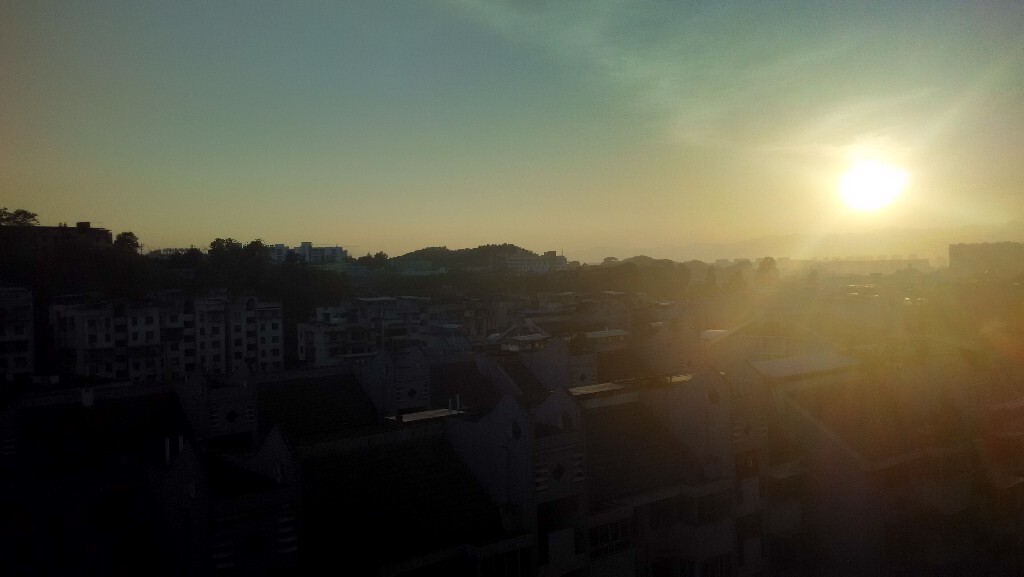 福建师范大学傍晚