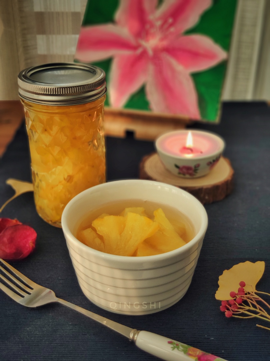 自制冰糖水菠萝