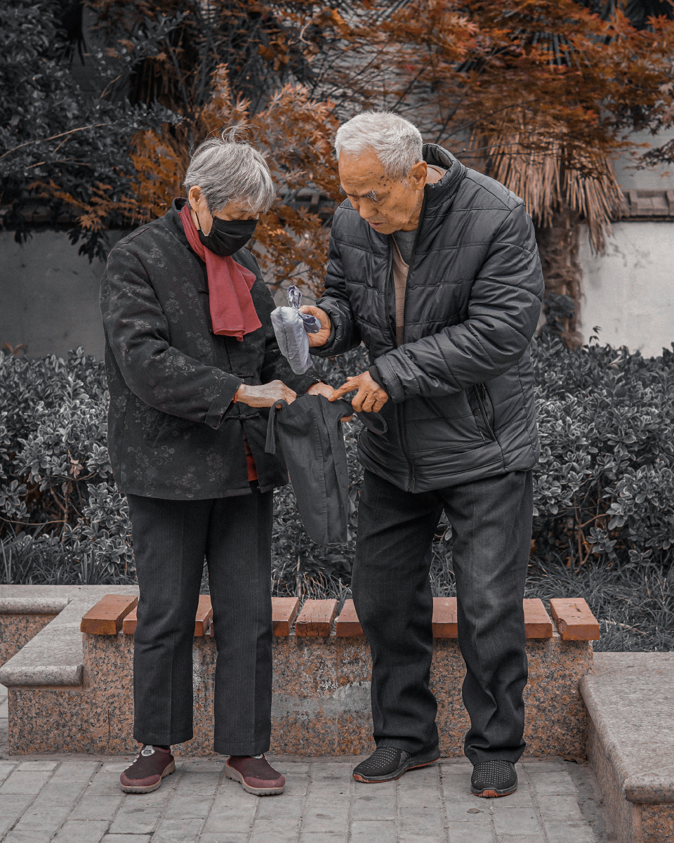 择一城终老爱一人白首岁月静好共度余生带你看看我镜头下的老夫老妻