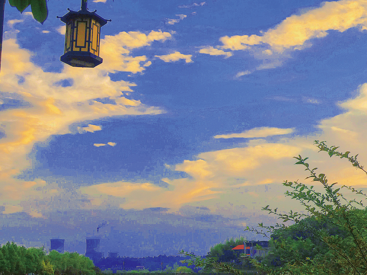 夏天是色彩鲜艳的油画 更喜欢这个滤镜