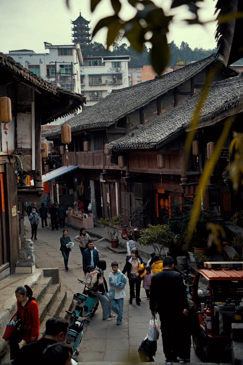 巴中老街带你感受上个世纪