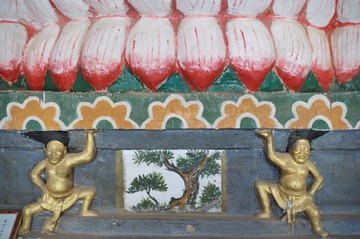 金牌村太灵寺 莲座 2011