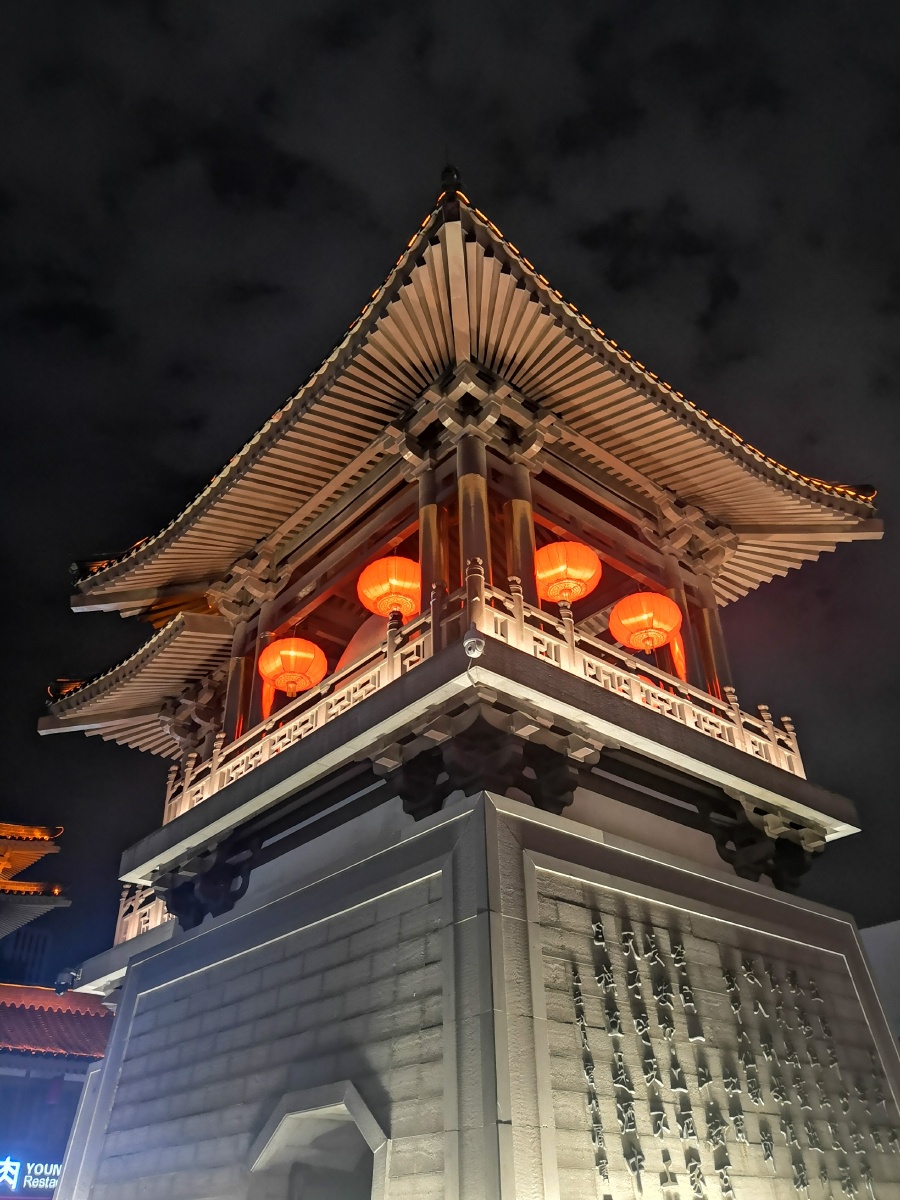 长安十二时辰之大唐西市钟鼓楼 - 跑步高参 - 图虫