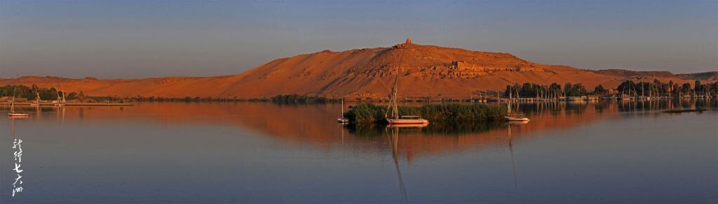 阿斯旺晨景<br />
2012年5月拍摄于埃及阿斯旺。