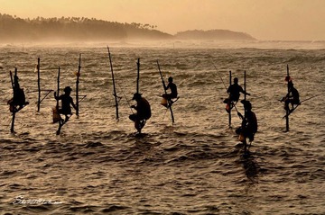 海上垂钓