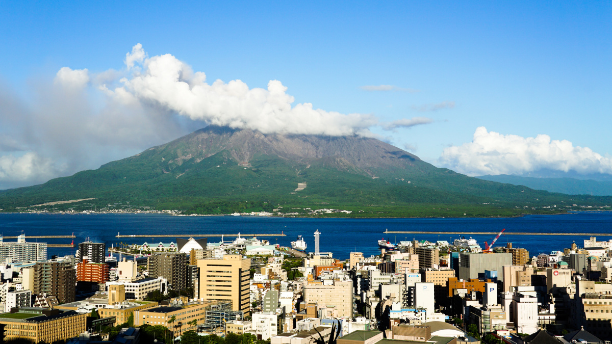 鹿儿岛樱岛火山