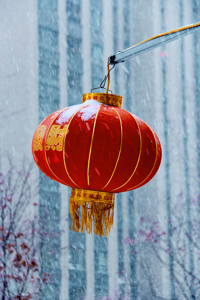 大红灯笼高高挂