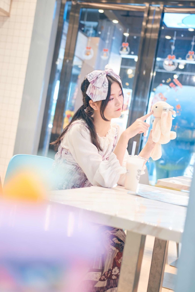 可爱lolita少女网红店约拍