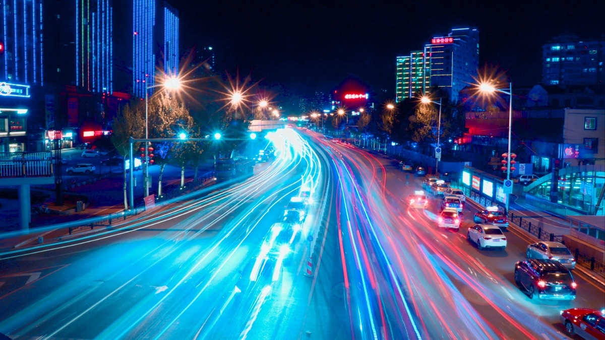 极致色差车影流光