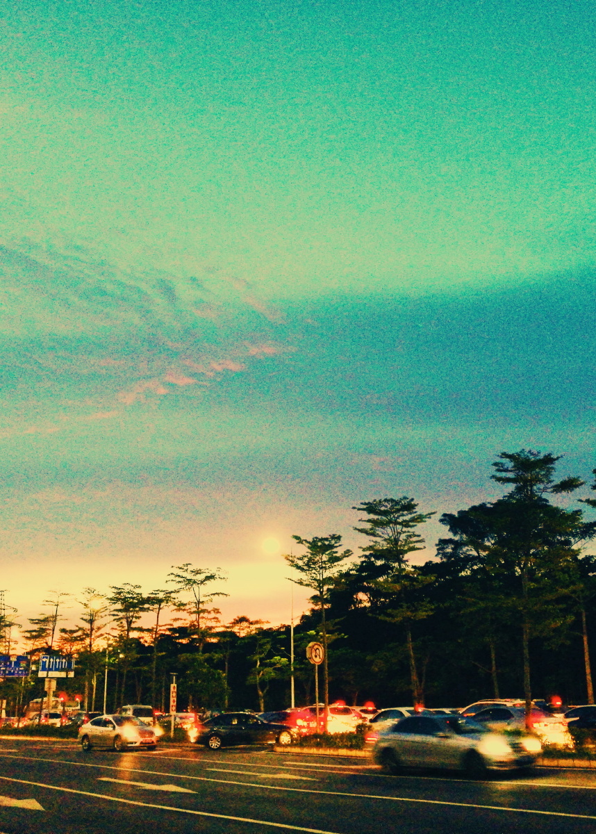 晚霞- 夕风烟 - 图虫