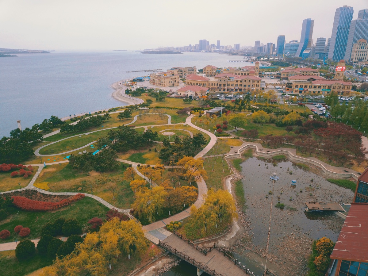 摄于2021年4月24日黄岛唐岛湾