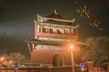 北京前门步行街中段