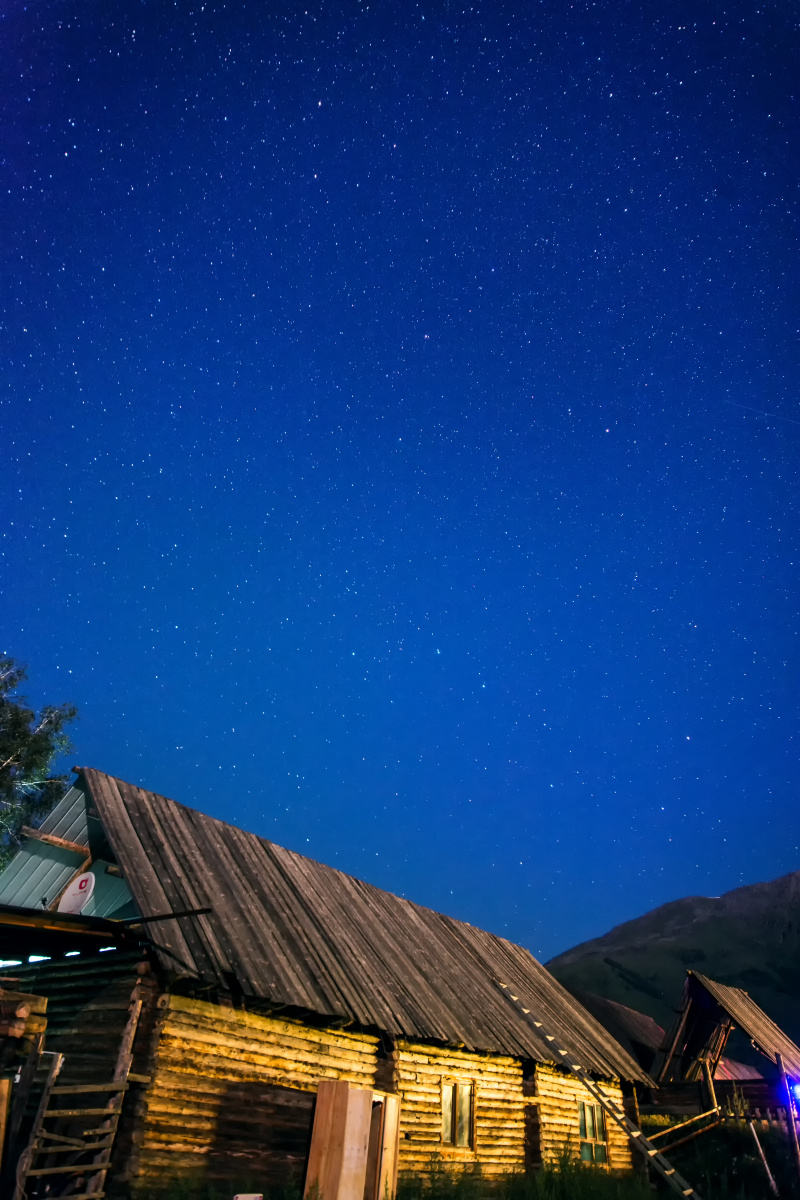 禾木-星空 - 阿柱和他的阿夏 - 图虫