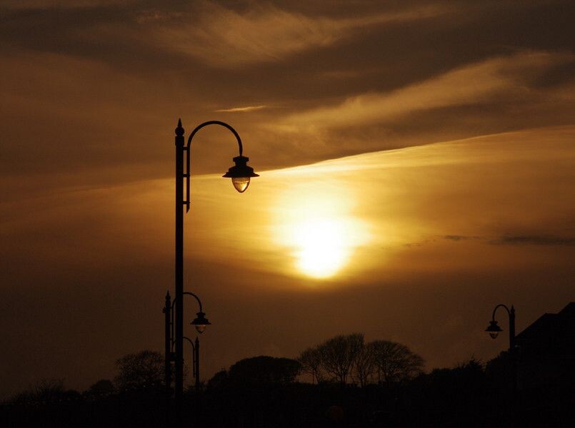 sunset<br />
那抹阳光