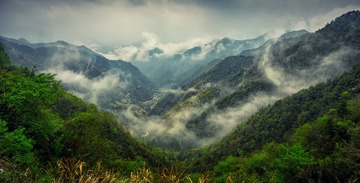 【雾锁西坑岭】