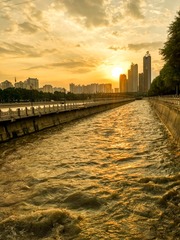 西宁湟水河