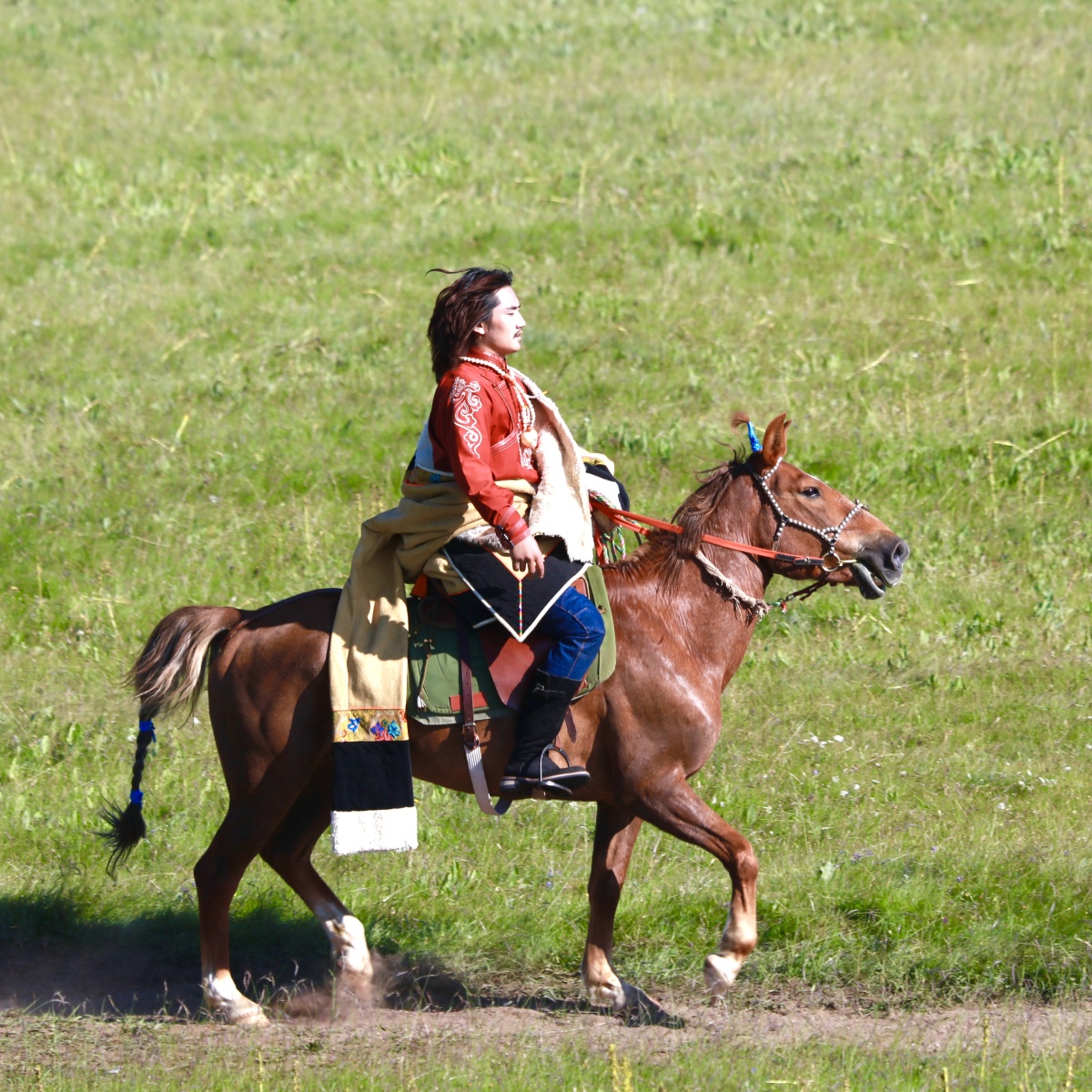 2021年青海省河南蒙古族自治县那达慕盛会上