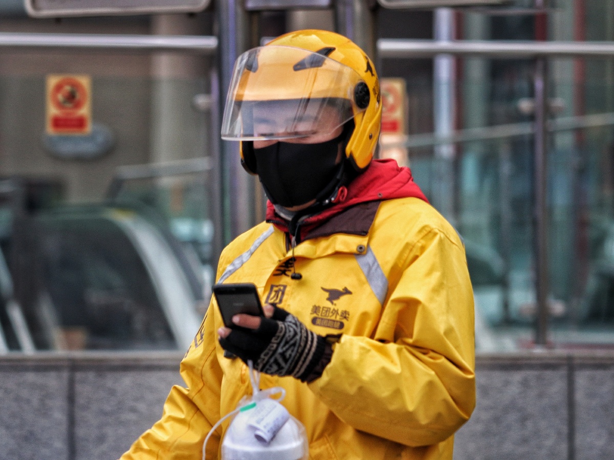 美团外卖小哥偶尔的劳累也是一种轻松20220104上传