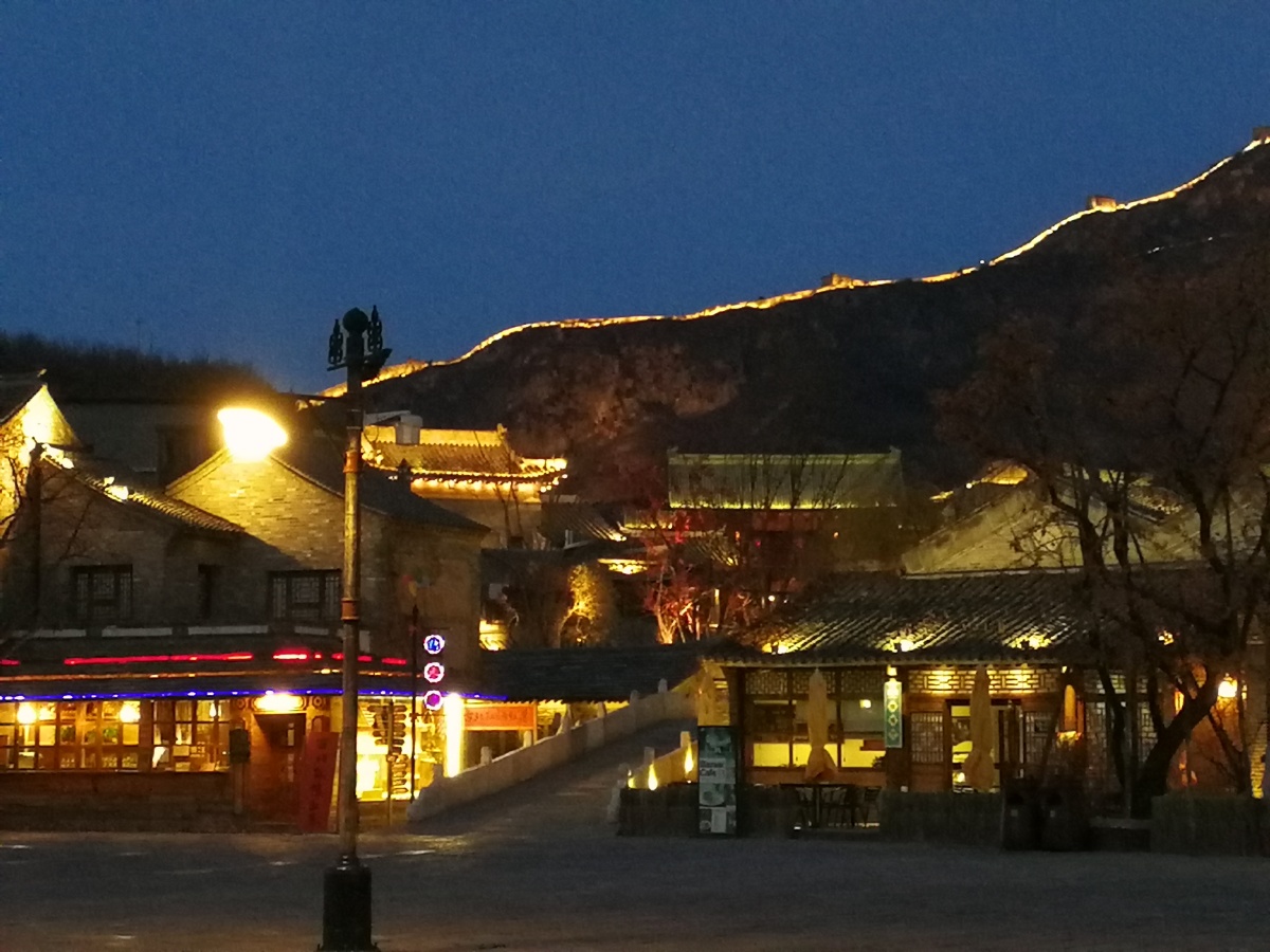 司马台长城夜景