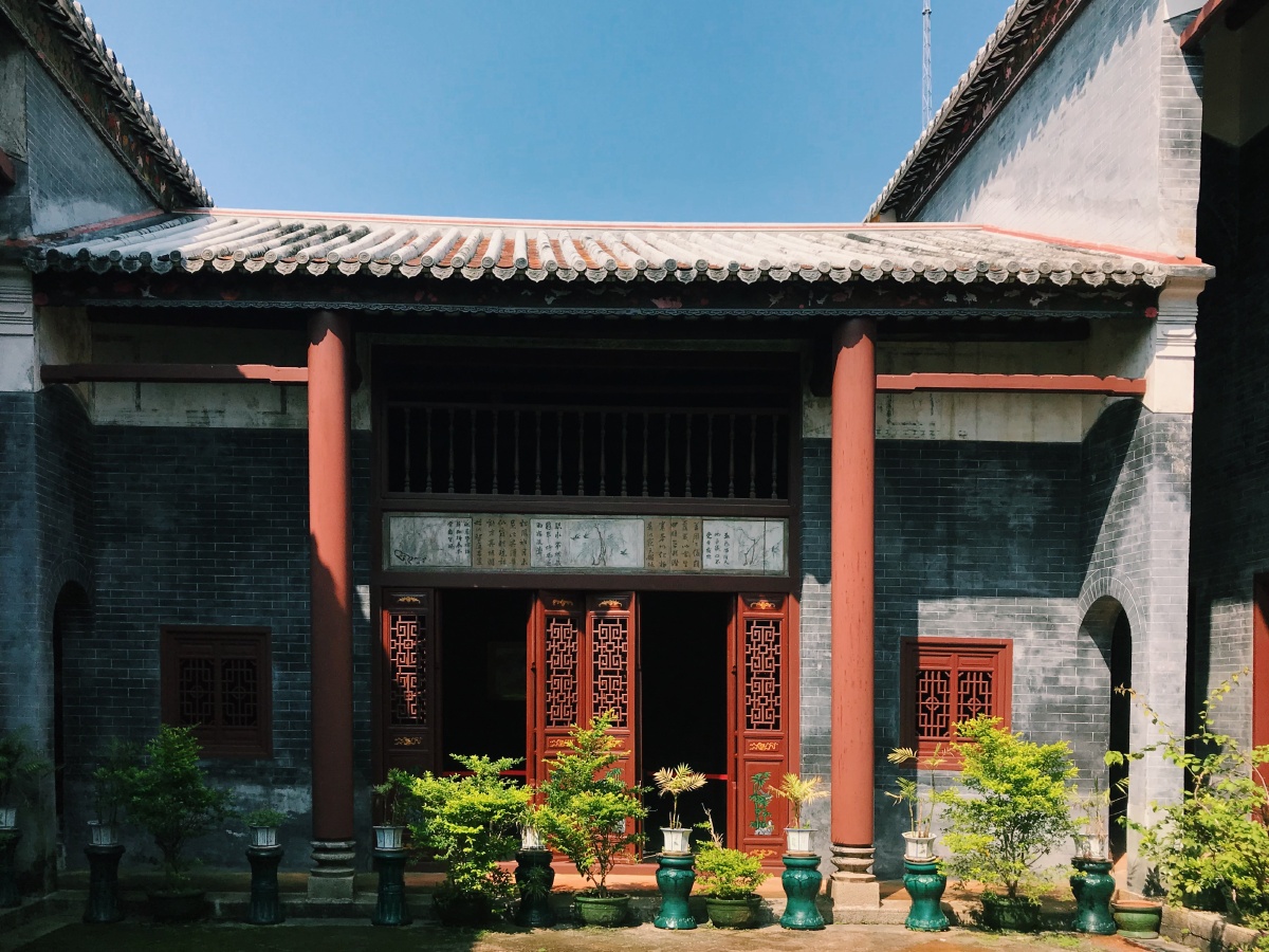 打卡刘永福故居三宣堂