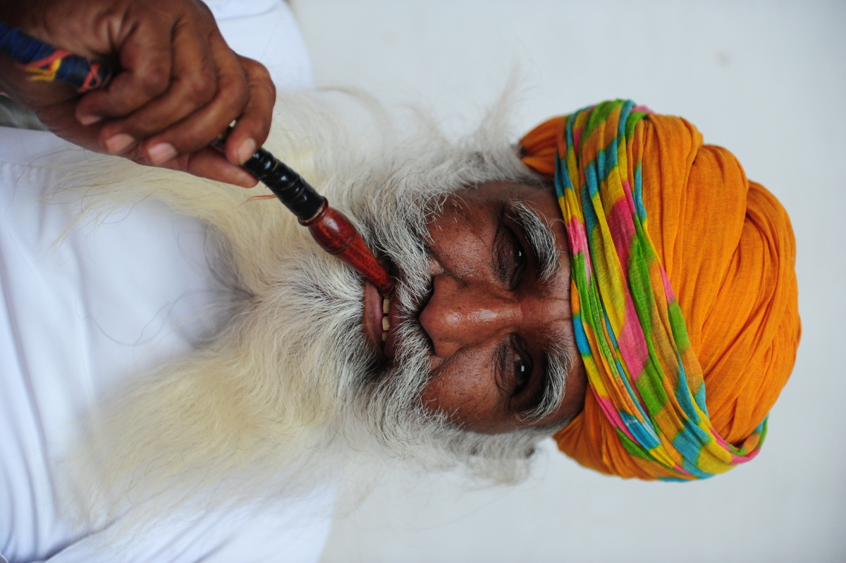 印度特点十足的人物肖像