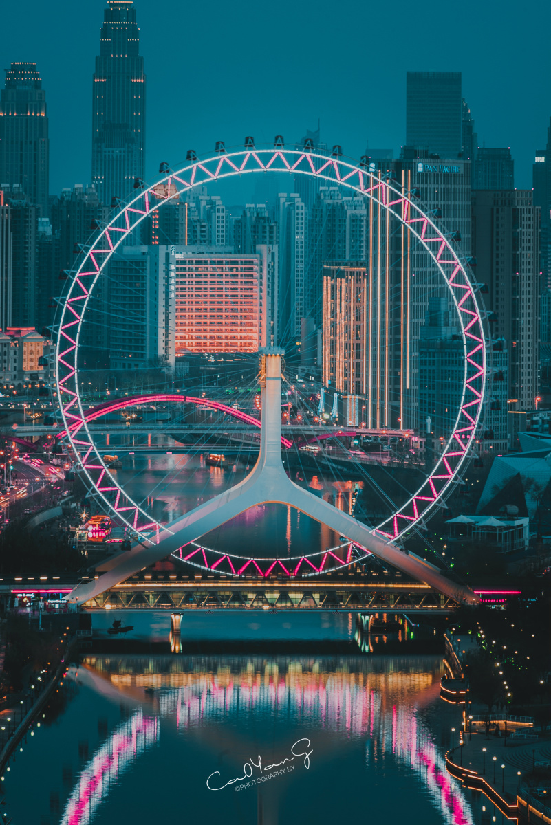 永定桥上的明珠 天津之眼