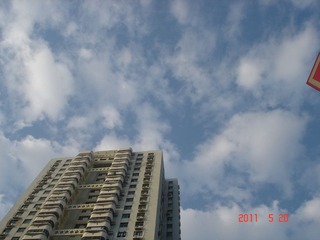 城市上空