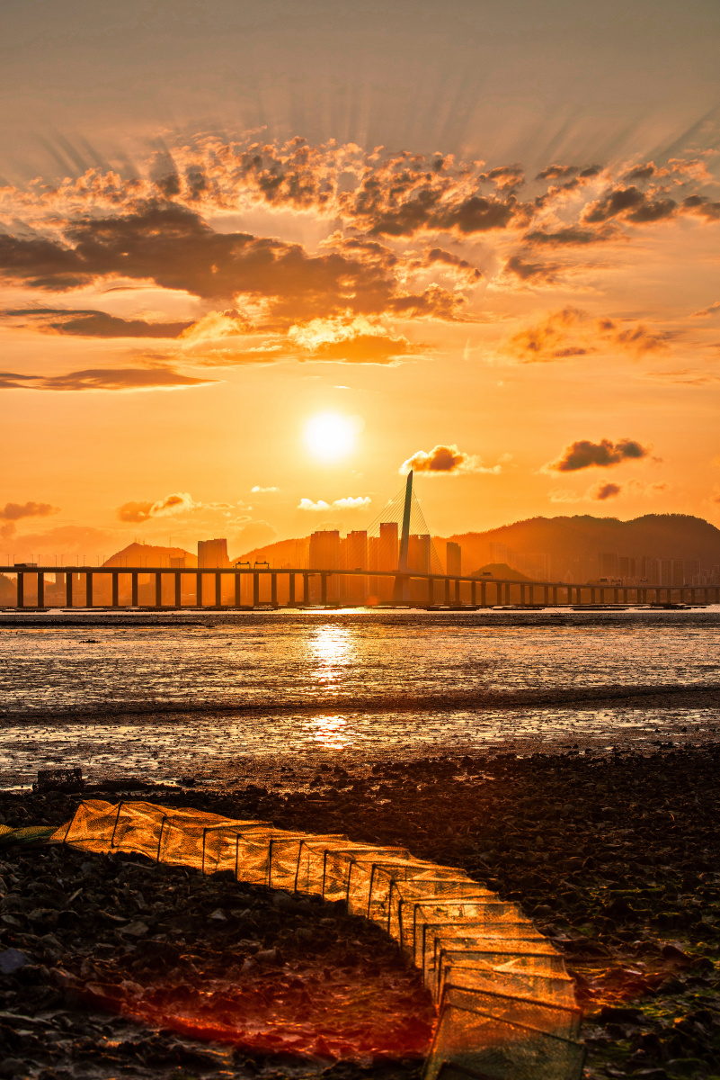 金色夕阳