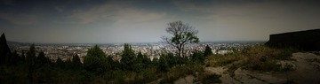 西山 眺望 小城全景