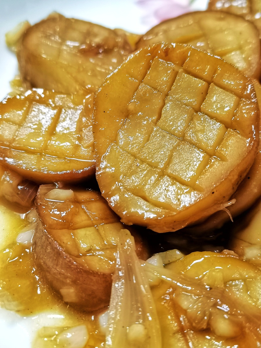 素鲍鱼红烧杏鲍菇