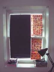 The window-shades fell off......
