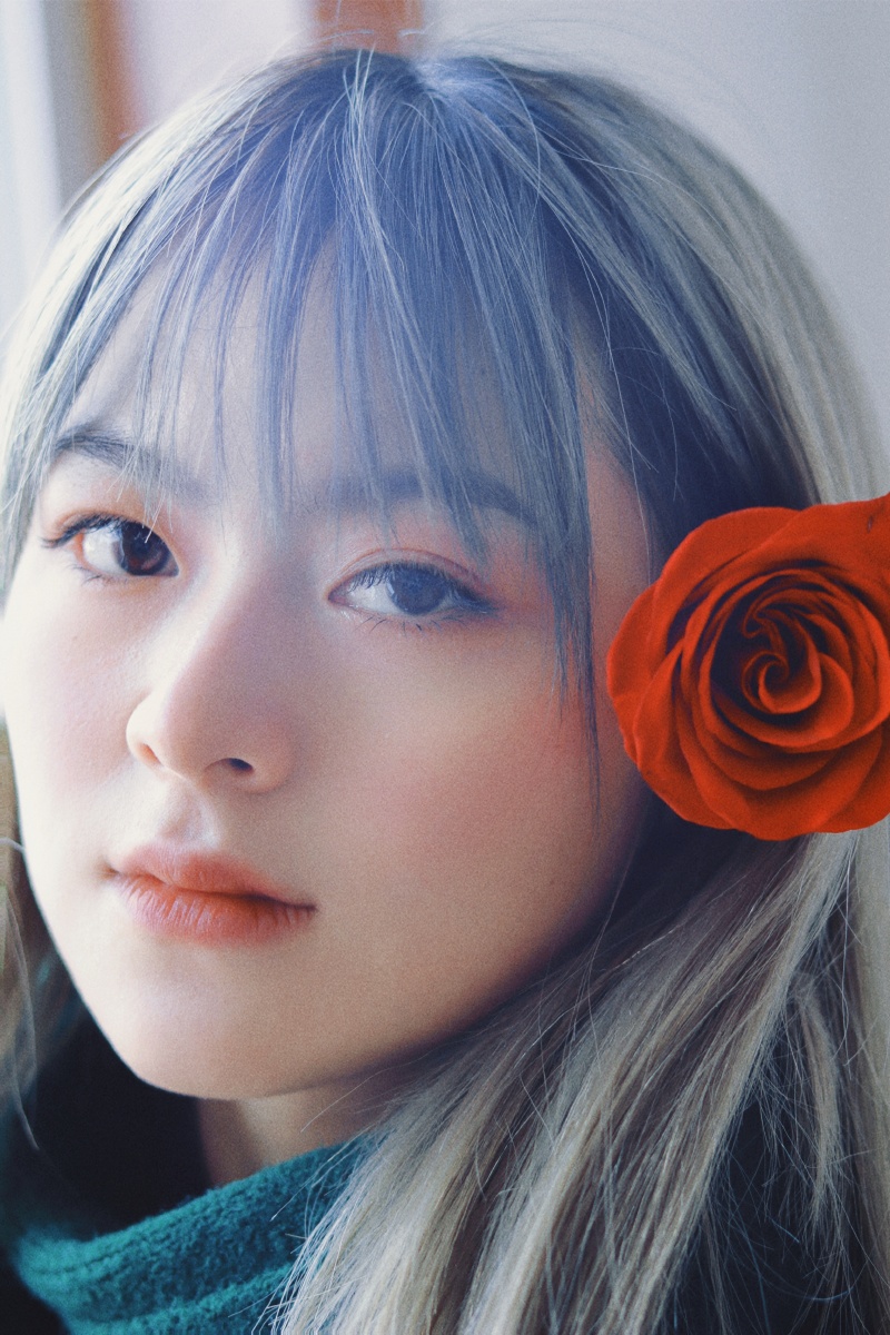 冬日玫瑰出镜模特小越越