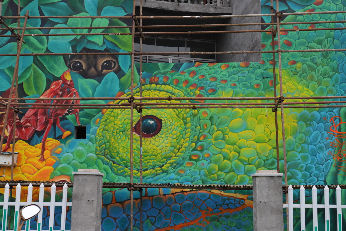 网红街画艺术村